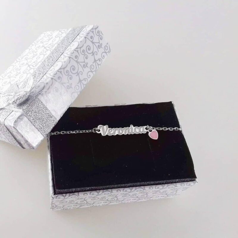 Серебряный-именной-браслет-на-цепочке